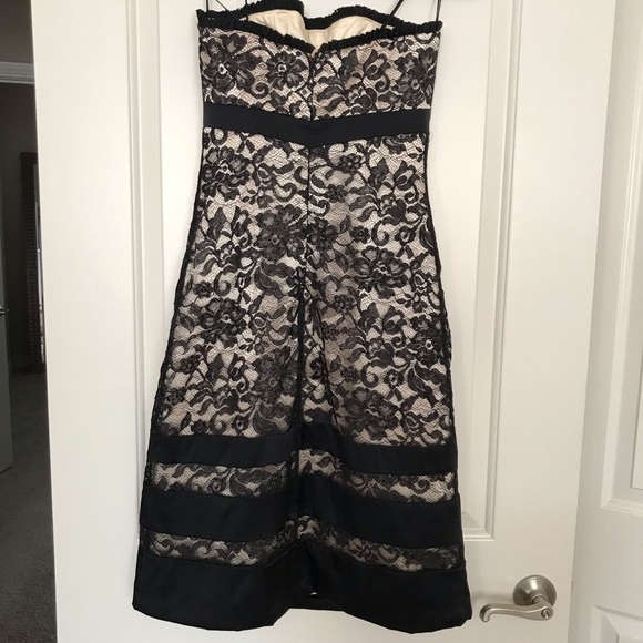 Timeless lace overlay dress with beaded accents - Picture 4 of 5